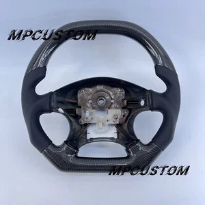 Flat Top Carbon Fiber Steering Wheel For Honda Civic 1996 1997 1998 1999 2000 - Picture 1 of 9