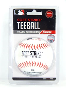 ¡NUEVO! FRANKLIN SPORTS SOFT STRIKE TEEBALL 4 OZ NÚCLEO DE GOMA HUECO 9" ¡SELLADO! - Imagen 1 de 2