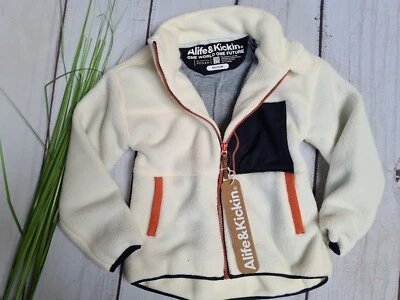 Jacke Fleecejacke Parka Übergangsjacke ALIFE AND KICKIN weiß (3 350) NEU - Bild 1 von 4