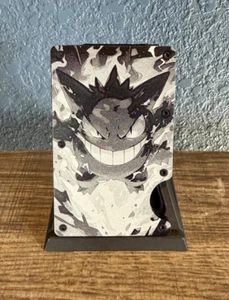 Gengar Custom Engraved RFID EDC Slim Metal Aluminium Wallet - Bild 1 von 6