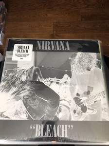 Sealed New Nirvana “Bleach” Sub Pop Records Stereo LP - Picture 1 of 2