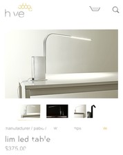 Lim led Table Lamp By Pablo Studio Designs