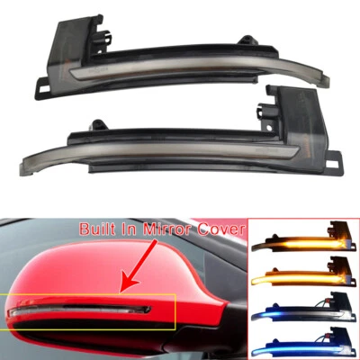 Luz de señal de giro LED secuencial para Audi A4/S4 A5/S5 A6/S6 A8/S8 Q3/SQ3 A3 8P Foto 1 de 4