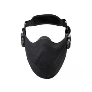 Half Face Protection Airsoft Mask Metal Mesh Skull Cosplay Halloween Costume - Picture 1 of 2