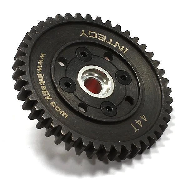 Billet Machined Heavy-Duty Spur Gear 44-Tooth for HPI Ken Block WR8 3.0 - Silver - Image 1 of 1