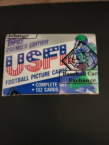 1984 Topps USFL Set BBCE Sealed Factory Set Young/White/Kelly RCs MINT Cond. - Picture 1 of 3