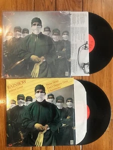 RAINBOW - Difficult To Cure - 1981 vinyl LP and 12" Jealous Lover German imp NM - Picture 1 of 2