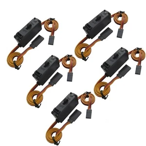 RC Plane Heavy Duty Switch LED Receiver Battery On/Off For JR Futaba Connectors - Picture 1 of 9