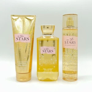 Paquete de 3 piezas de crema, niebla corporal y gel de ducha Bath & Body Works In The Stars B- - Imagen 1 de 2