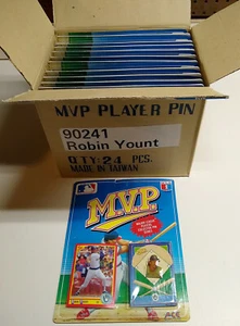 Robin Yount collectors pin Major League Series Case of 24 ACE Pins 1990 Score - Picture 1 of 1