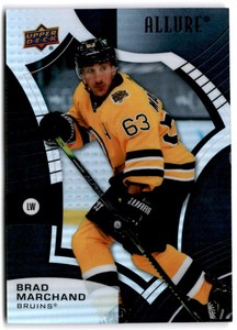 2021-22 Upper Deck Allure Black Rainbow #37 BRAD MARCHAND  Boston Bruins 