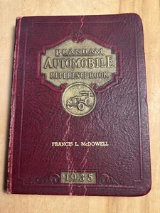 1935 BRANHAM AUTOMOBILE REFERENCE BOOK,Illustrated SB10 - Imagen 1 de 7