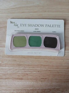 NEW Vintage MARY KAY Eye Shadow Palette Compact 0431 FROSTED & JADE GREEN, SABLE - Picture 1 of 5