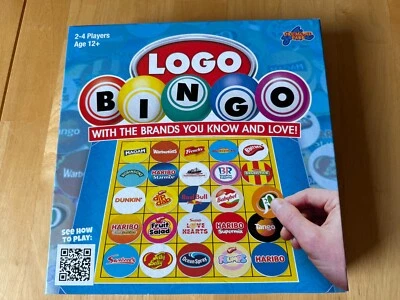 Logo Bingo Board Game Complete - Opened Never Used - Image 1 of 4