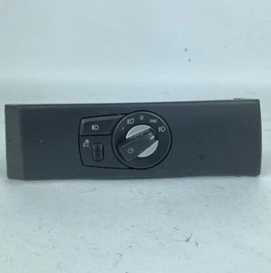 2008 2009 2010 BMW E60 528i Headlight Switch Control 6988553 Black w Bezel OEM - Foto 1 di 6