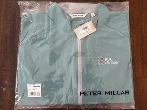 Peter Millar Men's RBC Heritage Golf Jacket Green 2XL - Picture 1 of 5