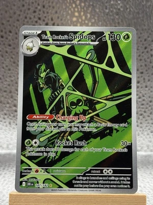 Team Rocket's Spidops 187/182 Sv10: Destined Rivals Holo - Image 1 of 2