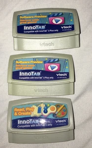 InnoTab Vtech 3 Educational Games Read, Play & Create, Software Preview X 2 - Picture 1 of 3