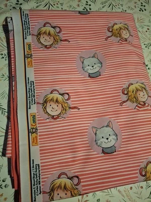 Softshell Stoff Meine Freundin Conni 1,8m Nähen Kinderstoff - Bild 1 von 2