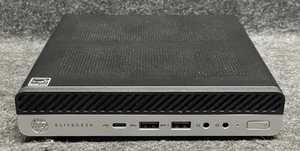 HP EliteDesk 705 G4 Mini AMD Ryzen 5 PRO 2400G 3.6GHz 16GB RAM 256GB NVMe AS-IS - Afbeelding 1 van 12