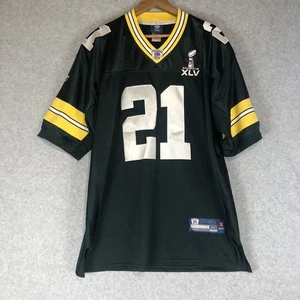 Reebok Charles Woodson Jersey XL (50) Green Bay Packers #21 Super Bowl Sewn - Picture 1 of 12