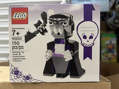 LEGO Halloween Vampiro y Murciélago 40203 Sellado de Fábrica 2016 Retirado Nuevo en Caja Foto 1 de 2