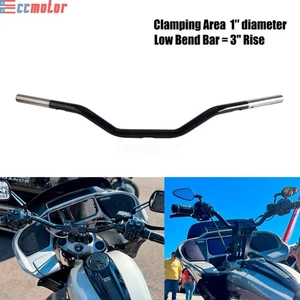 Manillar de 1" para Harley Softail Street Bob Fat Boy FLHC FXBB FXBR FXLRS FXLRST - Imagen 1 de 7