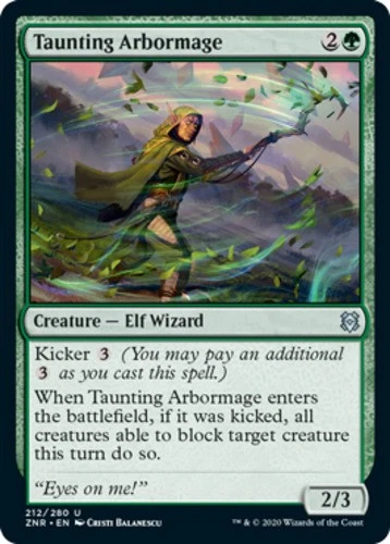 x1 Taunting Arbormage - Zendikar Rising - NM - MTG - Image 1 of 1