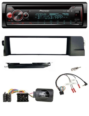 Pioneer Lenkrad DAB CD Bluetooth USB Autoradio für BMW 3er E46 98-07 Profi Rundp - Bild 1 von 4