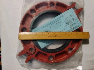 Gruvlok 6" Rohrflansch orange FIG 7012 neu in versiegelten Beuteln - Bild 1 von 8