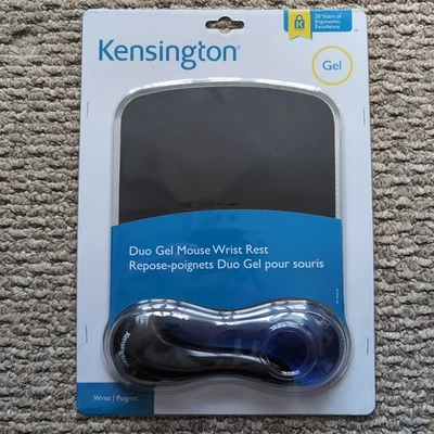 Коврик для мыши Kensington Duo Gel Wave с подставкой для запястья синий 62401 - Изображение 1 из 2