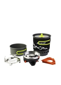 STARCAMP 1000+500ml Outdoor Camping Cooking System Hiking jetboil, fire maple   - Picture 1 of 4