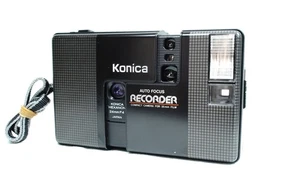 Lesen! [NEUWERTIG] Konica Recorder Halbformat 35mm HEXANON 24mm f/4 Kamera aus JAPAN - Bild 1 von 24