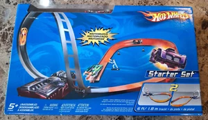2005 MATTEL HOT WHEELS MOTORIZED STARTER SET, NEW , J7965 - Picture 1 of 4