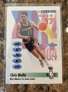 1991-92 SkyBox Basketball Chris Mullin Warriors #301 - Picture 1 of 2