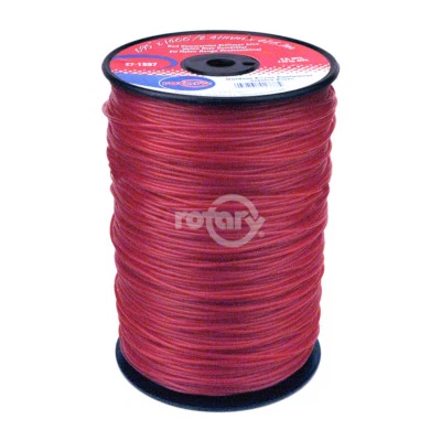 5lb Spool Round Red Trimmer Line .095 for String Trimmers / 380-642 / 1337 - Image 1 of 2