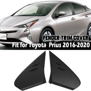 Left+Right Side Fender Molding Cover Trim Front Upper For Toyota Prius 2016-2020 - Picture 1 of 8