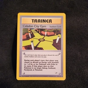 Pokémon Celadon City Gym Trainer Gym Heroes Uncommom 107/132 - Picture 1 of 2