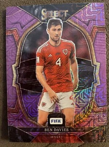 Ben Davies 2022-23 Panini Select FIFA TERRACE PURPLE MOJO PRIZM #73 WALES - Picture 1 of 2