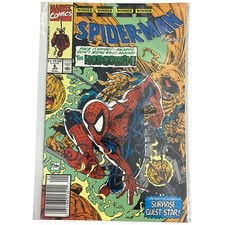 TODD McFARLANE 1990 SPIDER-MAN  MARVEL #6 COMIC Hobgoblin Newstand