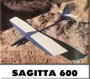 SAGITTA 600 Sailplane, Glider, 79 in WS RC Airplane PDF Plans on a CD - Picture 1 of 5