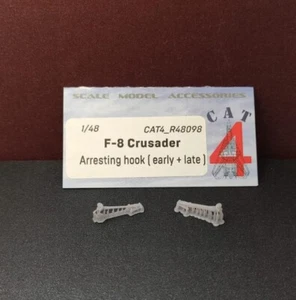 F-8 Crusader Arresting hook (early + late) Aircraft accessories 1/48 CAT4-R48098 - Picture 1 of 3