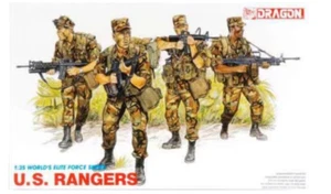 Modellino figure soldati 1/35 U.S. RANGERS DRAGON DR3004 scala 1:35 - Foto 1 di 1
