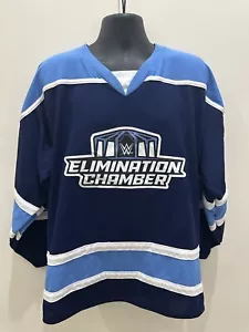 AK ATHLETIC KNIT WWE Wrestling 2023 Elimination Chamber Hockey Jersey Montreal - Picture 1 of 4