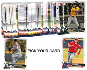 2018 Bowman Draft Baseball cards 1-200 - PICK/CHOOSE CARD TO COMPLETE YOUR SET