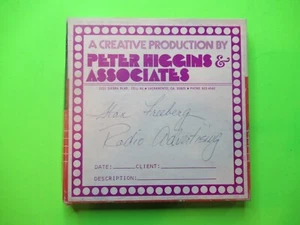VINTAGE STAN FREEBERG 5" REEL TO REEL TAPE 7 1/2IPS RADIO SPOT AD ADVERTISING - Picture 1 of 3