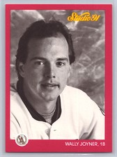 1991 STUDIO #26 WALLY JOYNER  CALIFORNIA ANGELS