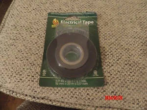 Duck Electrical Tape 0.75-Inch x 66-Feet, Single Roll 551117 - Black - Picture 1 of 2