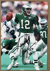 Randall Cunningham Signed Autographed Philadelphia Eagles 4x6 Photo - Picture 1 of 1