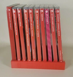 Soporte para estuche para juegos Nintendo Switch impreso en 3D - Soporta 10 fundas para juegos - Imagen 1 de 4